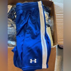 Under Armour Women’s Soccer Shorts, Royal, NWT